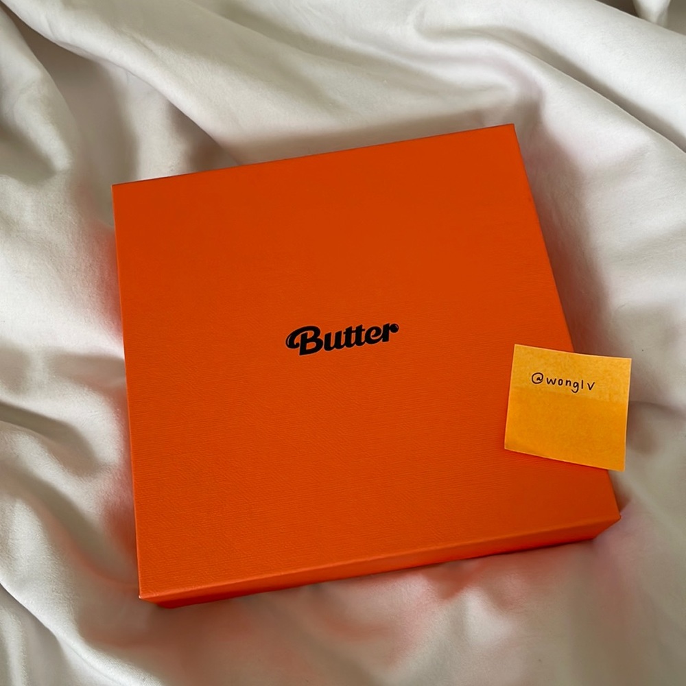 BTS Butter album (peaches ver)